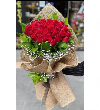 I Love You 25 adet gül