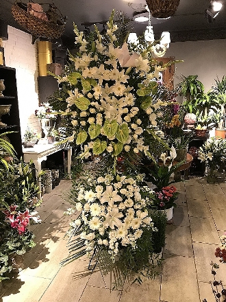 Beyaz Ferforje Aranjman